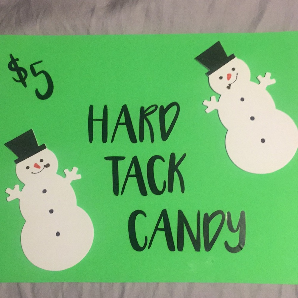hard tack candy